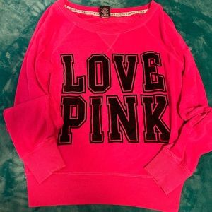 Pink crewneck